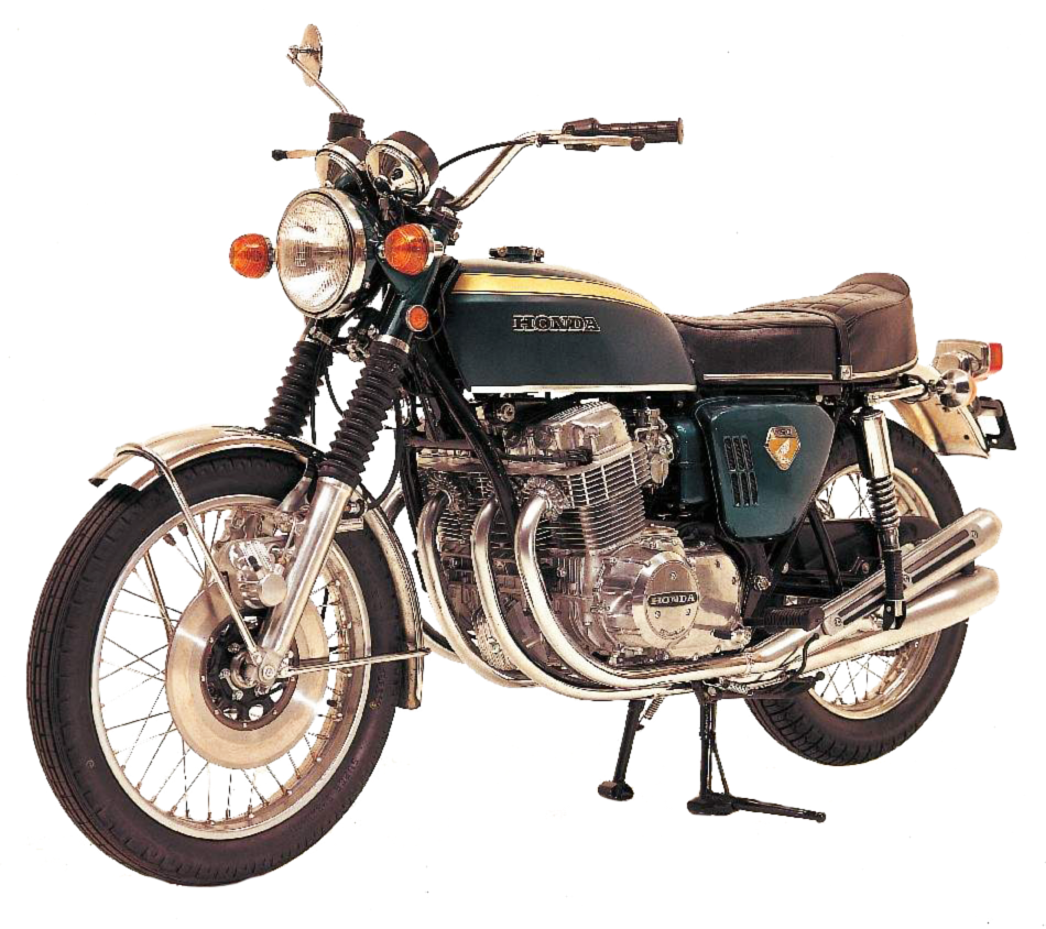 Illustration moto marron